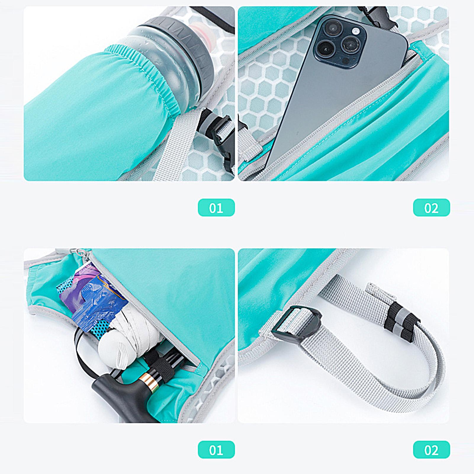 Running Gear Headband - Colete refletivo para corrida, equipamento de