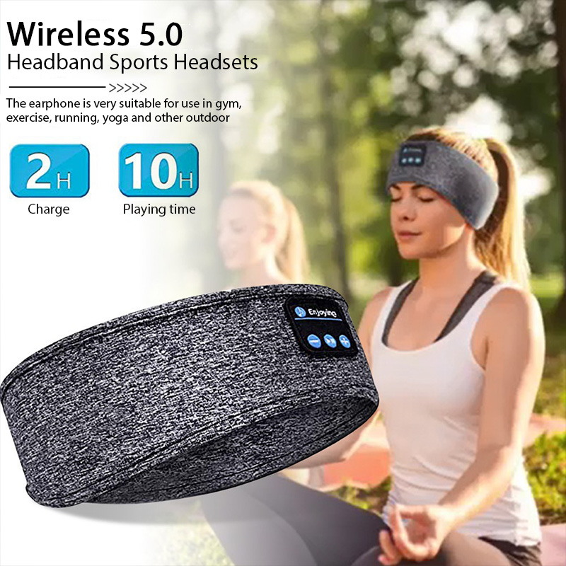 Running Gear Headband - Fones de Ouvido Bluetooth com Faixa