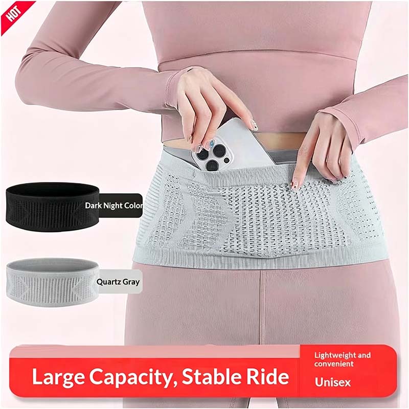 Running Gear Satisfy - Bolsa de Cintura Antifurto Invisível Ultra