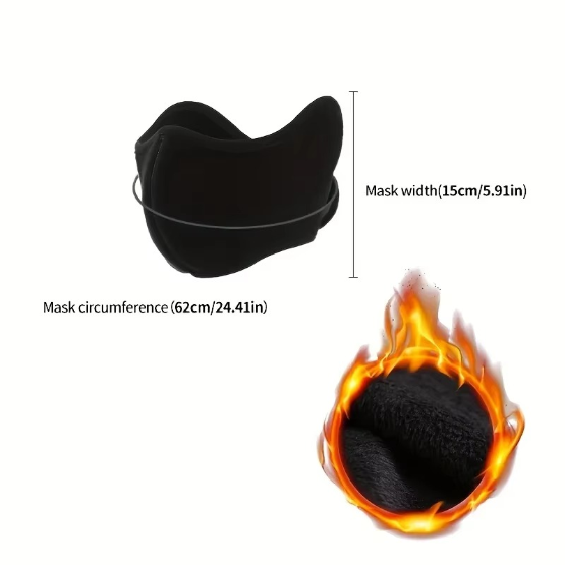 1 unidade de máscara facial an - Running Gear For Cold Weather avaliação e preço