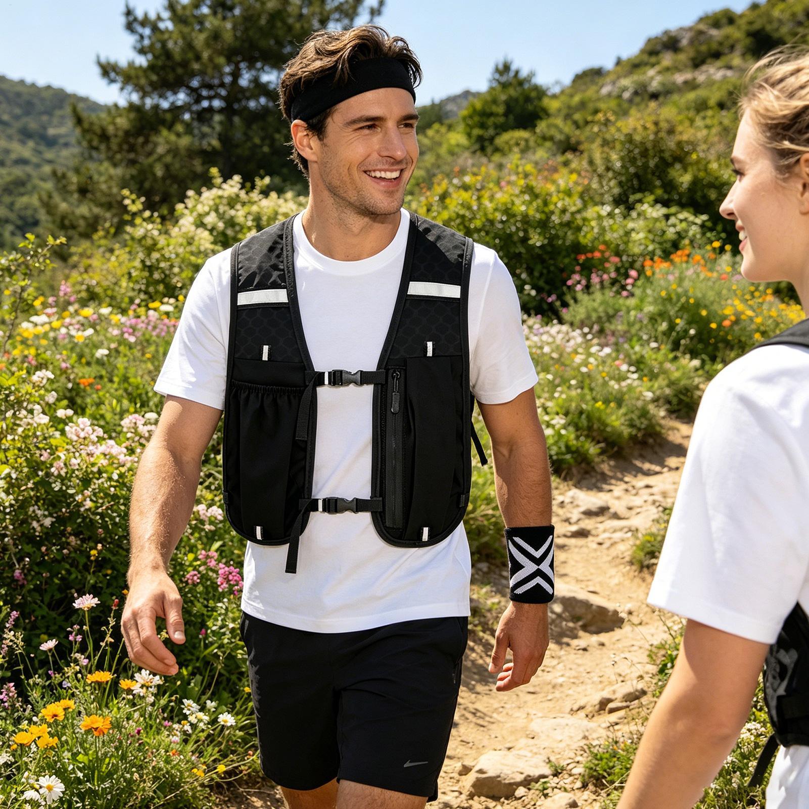 Colete de Segurança para Corri - Running Gear Headband avaliação e preço